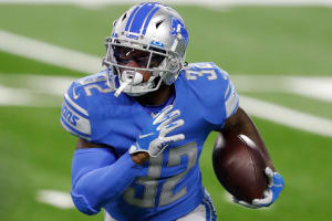 Detroit Lions running back D'Andre Swift